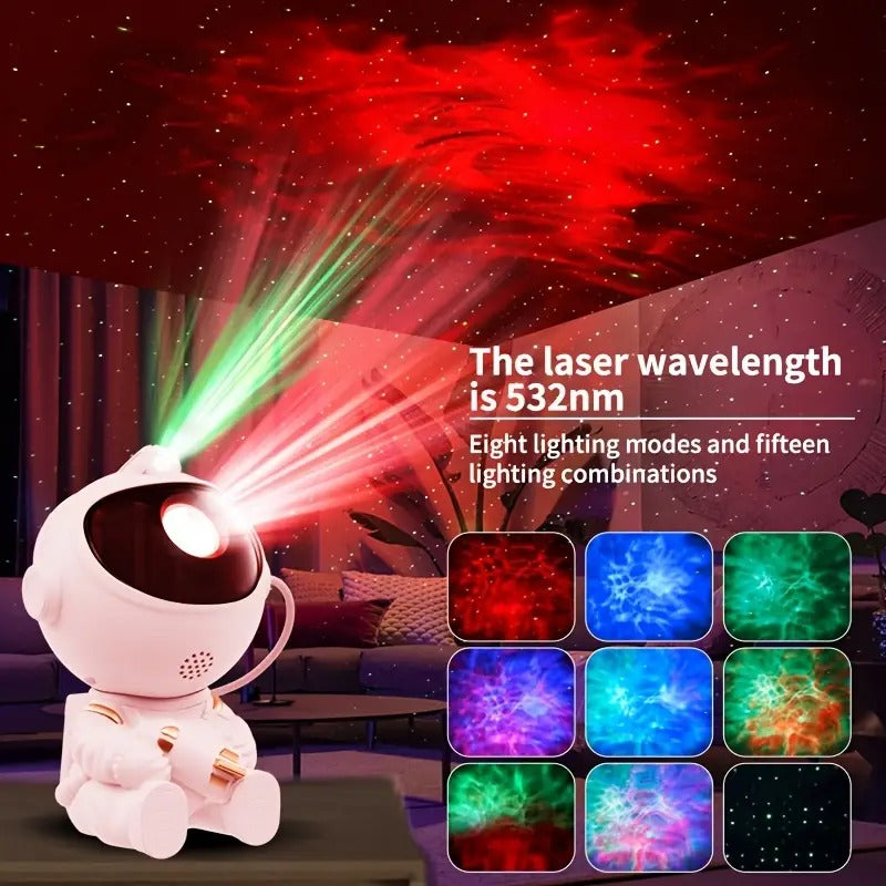 NNETM Astronaut Starry Sky Projector Galaxy LED Night Light