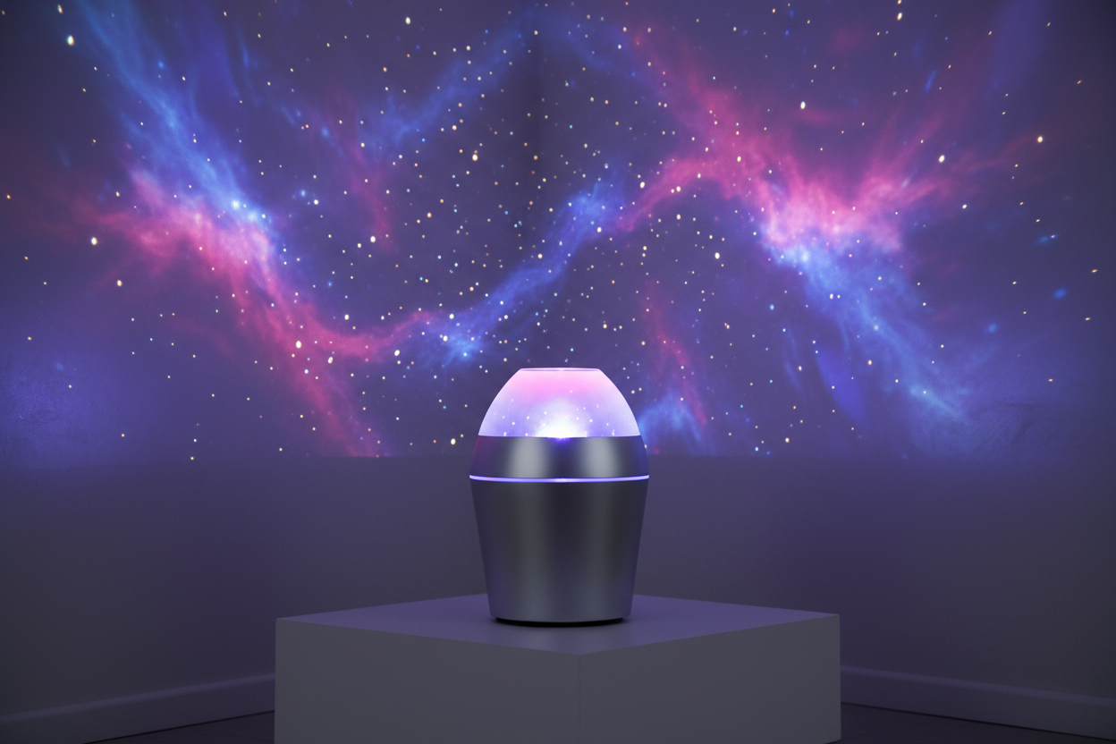 Starry Galaxy Projector Lamp